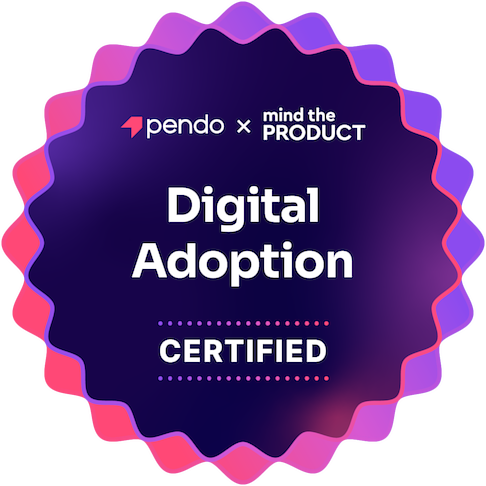 Pendo Digital Adoption Certification